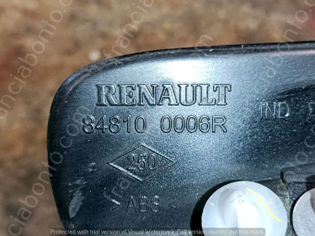 bontott RENAULT SCÉNIC III Csomagtérajtó Díszléc