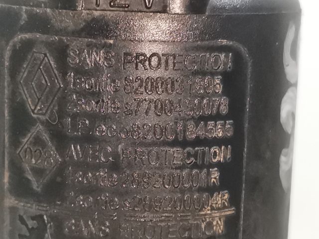 bontott RENAULT SCÉNIC III Első Ablakmosó Szivattyú