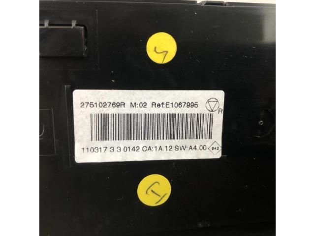 bontott RENAULT SCÉNIC III Fűtéskapcsoló (digit klímás)