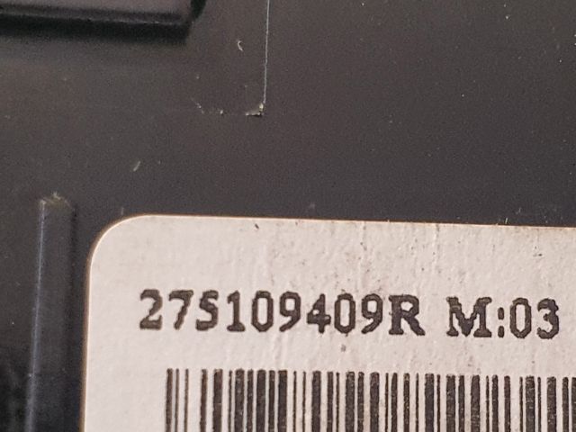 bontott RENAULT SCÉNIC III Fűtéskapcsoló (digit klímás)