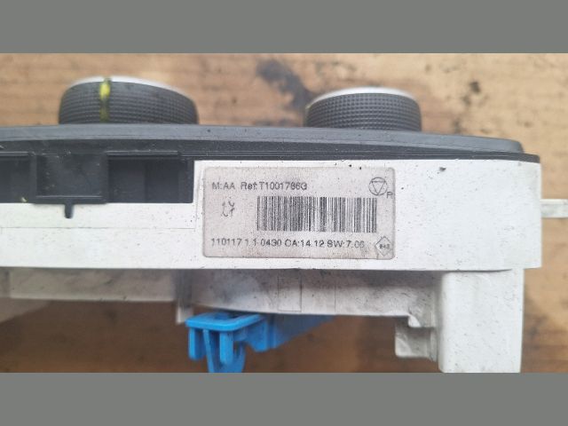 bontott RENAULT SCÉNIC III Fűtéskapcsoló (manuális klímás)