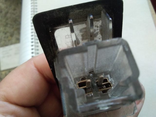 bontott RENAULT SCÉNIC III Hátsó Rendszámtábla Világítás