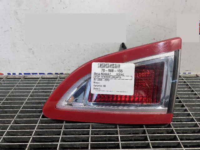 bontott RENAULT SCÉNIC III Jobb Belső Hátsó Lámpa