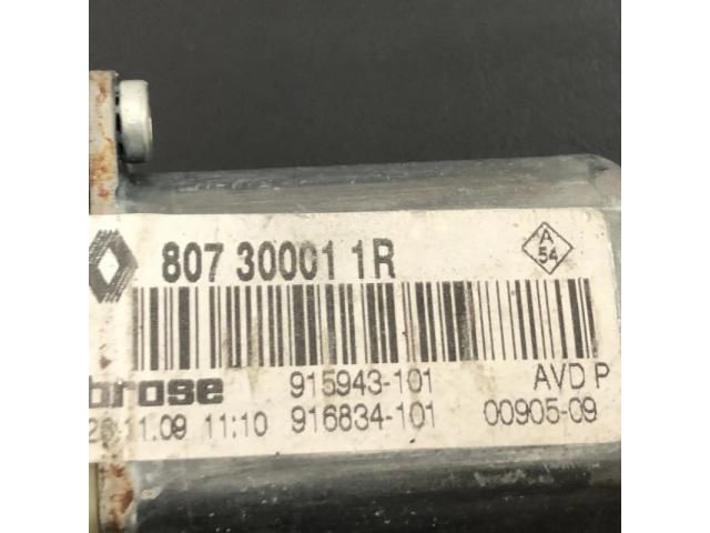 bontott RENAULT SCÉNIC III Jobb első Ablakemelő Motor