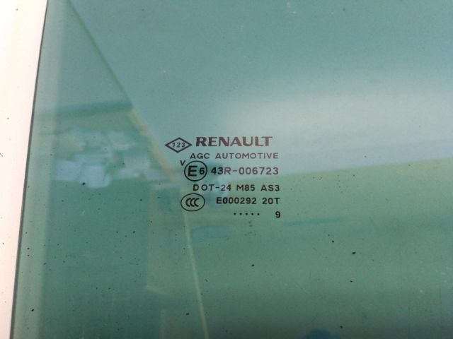 bontott RENAULT SCÉNIC III Jobb hátsó Ablak