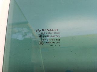 bontott RENAULT SCÉNIC III Jobb hátsó Ablak