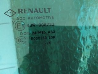 bontott RENAULT SCÉNIC III Jobb hátsó Ablak