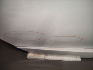 bontott RENAULT SCÉNIC III Jobb hátsó Ajtó (Üres lemez)