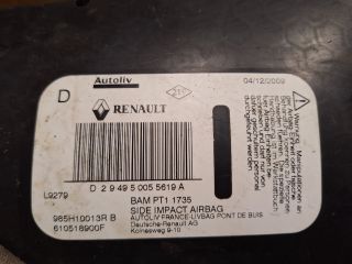 bontott RENAULT SCÉNIC III Jobb Oldallégzsák