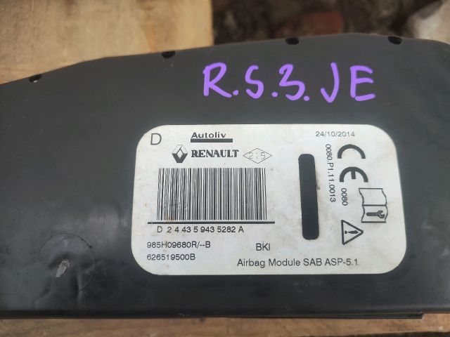 bontott RENAULT SCÉNIC III Jobb Oldallégzsák