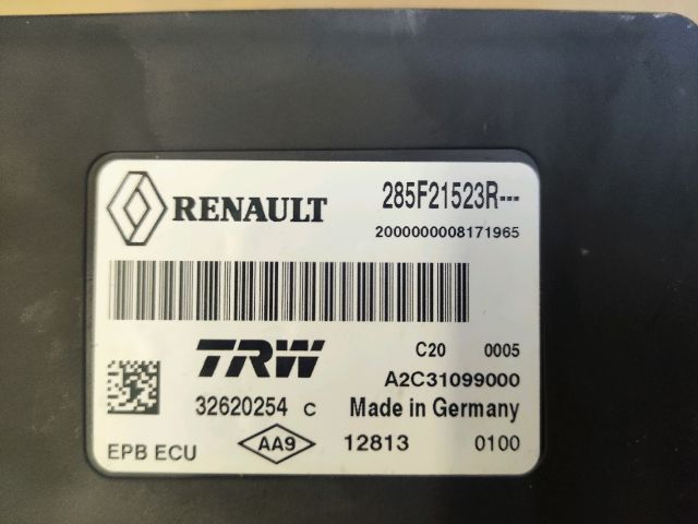 bontott RENAULT SCÉNIC III Kézifék Elektronika