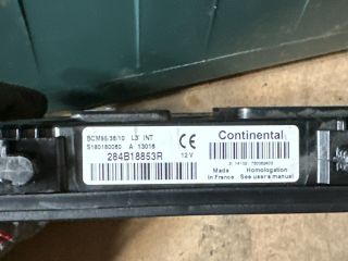 bontott RENAULT SCÉNIC III Komfort Elektronika