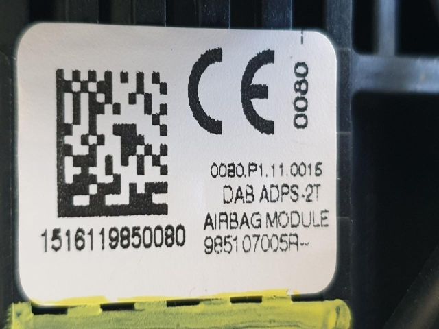 bontott RENAULT SCÉNIC III Kormánylégzsák