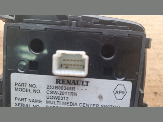 bontott RENAULT SCÉNIC III Média Kapcsoló