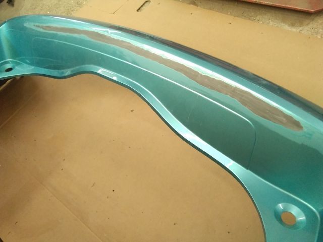 bontott RENAULT SCÉNIC IV Hátsó Lökhárító (Üresen)