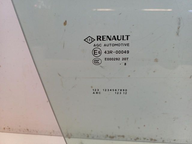 bontott RENAULT SCÉNIC IV Jobb első Ablak