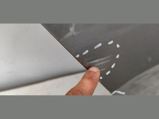 bontott RENAULT TALISMAN Jobb hátsó Ajtó (Üres lemez)