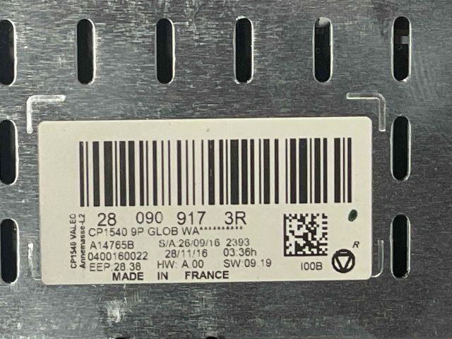 bontott RENAULT TALISMAN Multifunkciós Kijelző