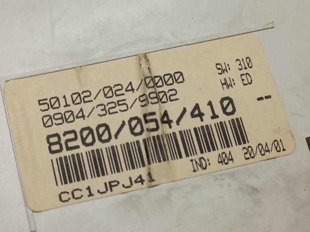 bontott RENAULT THALIA Kilométeróra