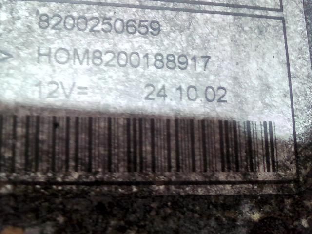 bontott RENAULT THALIA Motorvezérlő