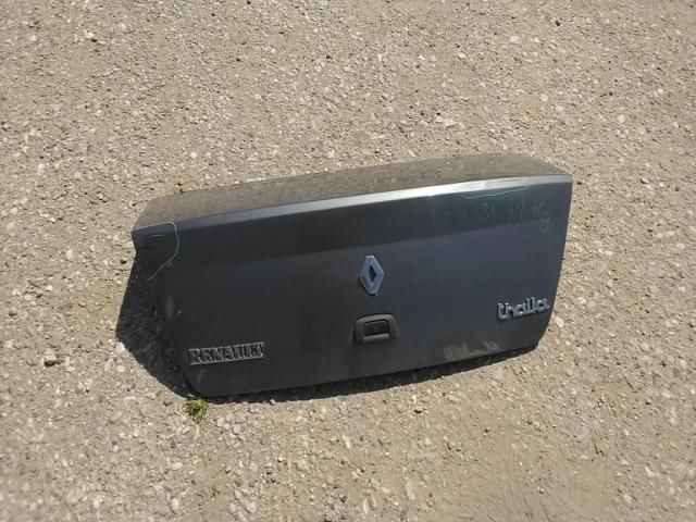bontott RENAULT THALIA Csomagtérajtó (Részeivel)