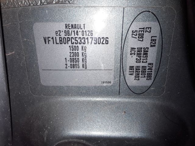 bontott RENAULT THALIA Első Lökhárító (Üresen)