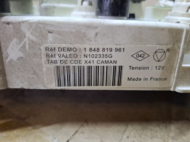 bontott RENAULT THALIA Fűtéskapcsoló (manuális klímás)