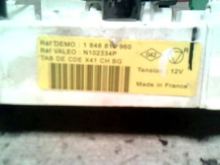 bontott RENAULT THALIA Fűtéskapcsoló