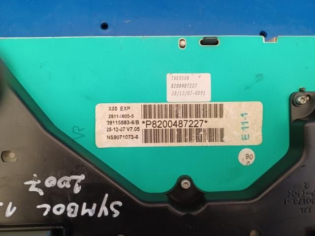 bontott RENAULT THALIA II Kilométeróra