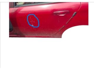 bontott RENAULT THALIA II Bal hátsó Ajtó (Üres lemez)