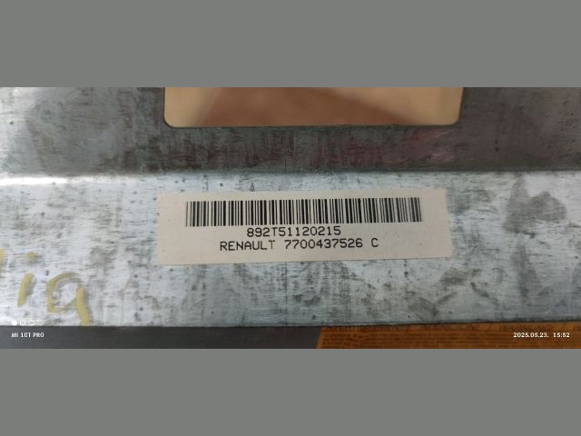 bontott RENAULT THALIA II Utasoldali Légzsák