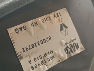 bontott RENAULT THALIA Jobb Fényszóró