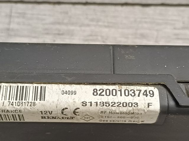 bontott RENAULT THALIA Komfort Elektronika