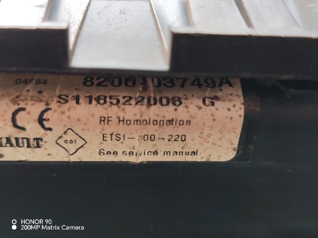 bontott RENAULT THALIA Komfort Elektronika