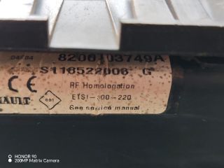 bontott RENAULT THALIA Komfort Elektronika