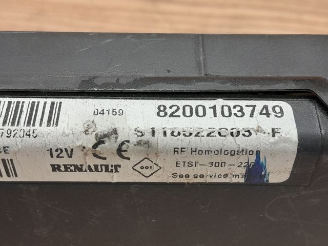 bontott RENAULT THALIA Komfort Elektronika