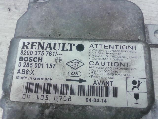 bontott RENAULT THALIA Légzsák Elektronika