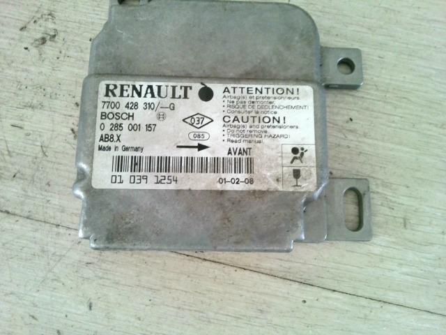 bontott RENAULT THALIA Légzsák Elektronika