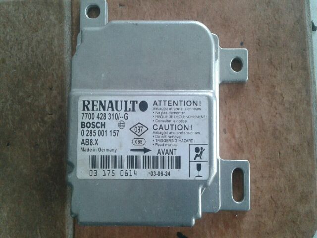 bontott RENAULT THALIA Légzsák Elektronika