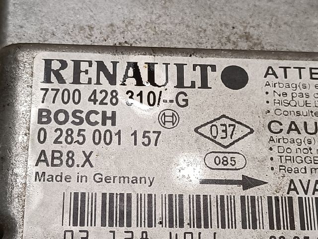 bontott RENAULT THALIA Légzsák Elektronika