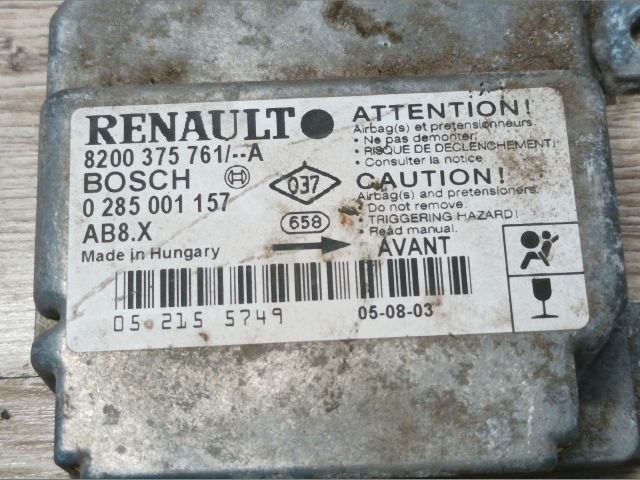 bontott RENAULT THALIA Légzsák Elektronika