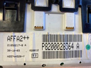 bontott RENAULT THALIA Multifunkciós Kijelző