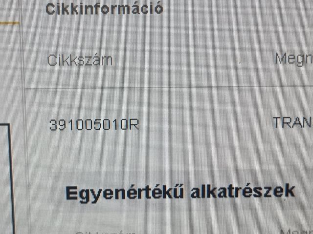 bontott RENAULT TRAFIC Jobb Féltengely