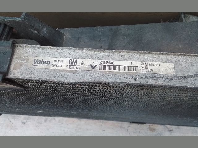 bontott RENAULT TRAFIC Hűtő Ventilátor(ok), Radiátor(ok) Szett