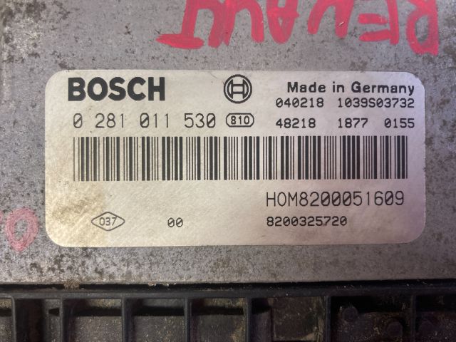 bontott RENAULT TRAFIC Motorvezérlő