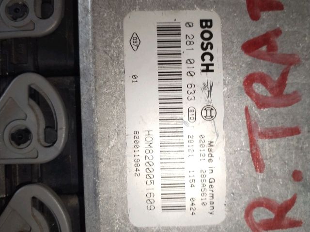 bontott RENAULT TRAFIC Motorvezérlő