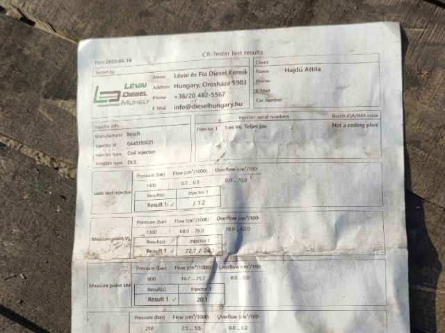 bontott RENAULT TRAFIC Porlasztó (1 db)