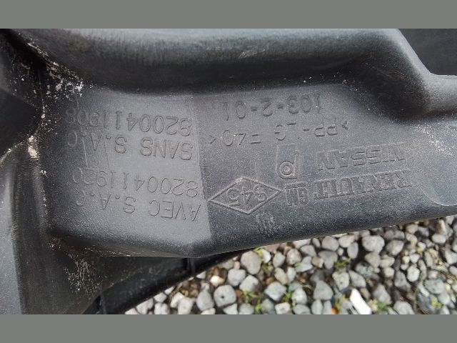 bontott RENAULT TRAFIC Homlokfal (Üres lemez)