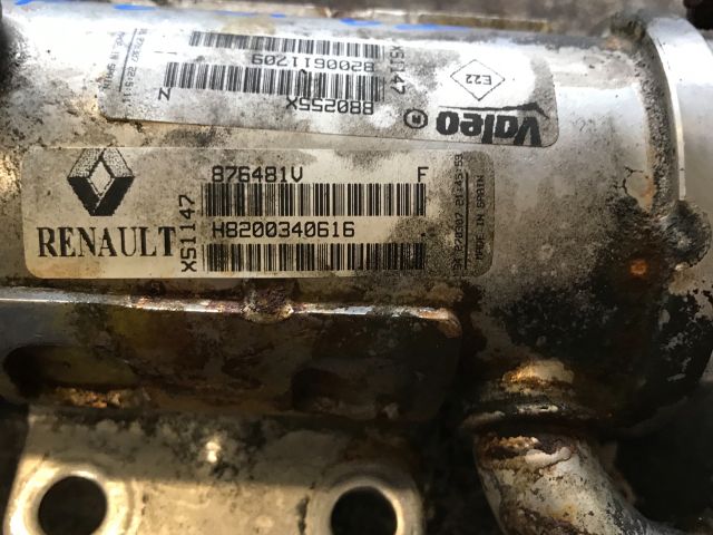 bontott RENAULT TRAFIC EGR Hűtő