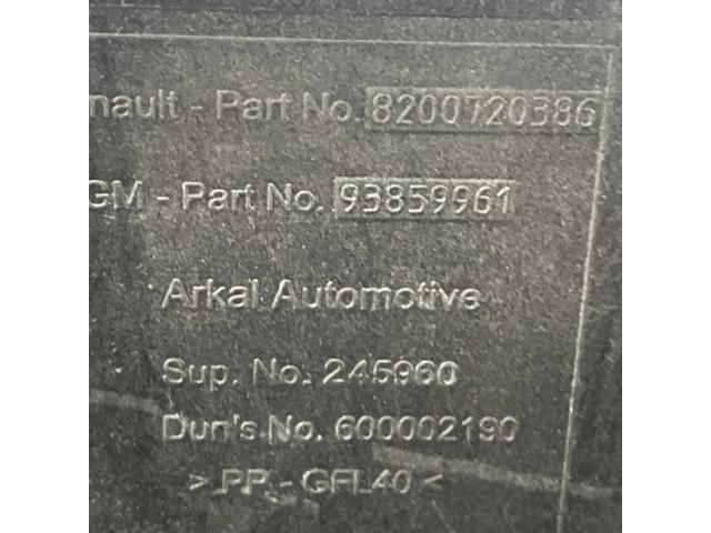 bontott RENAULT TRAFIC Akkumulátor Tartó